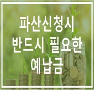 파산신청 예납금